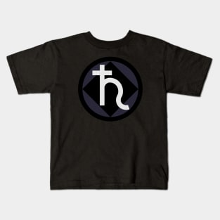 Saturn Symbol Kids T-Shirt